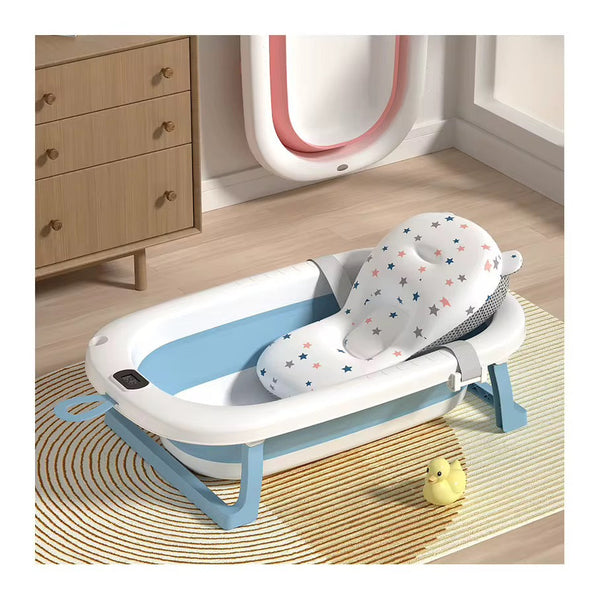 BAÑERA PLEGABLE CON ESPUMA ACOLCHADA