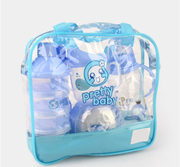 KIT ALIMENTACION PRETTY FUCSIA Y AZUL