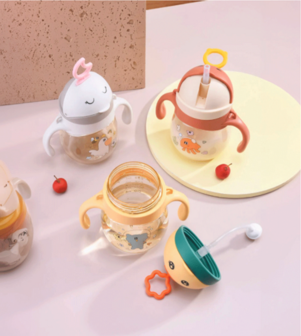 TETERO PITILLO ANIMALITOS VERDE CON AMARILLO, BLANCO CON GRIS Y NARANJADO CON BEIGE