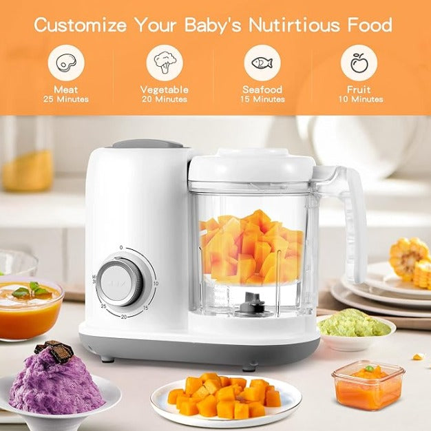 BABY FOOD MAKER Máquina de alimentos para bebés, procesador de aliment ...